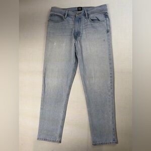 BDG Mens Size 31x32 Denim Jeans Light Blue Skinny Stretch Light Blue Wash Denim